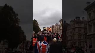 Asian man makes crowd erupt at Tommy Robinson rally UNITE the kingdom [upl. by Aivan]