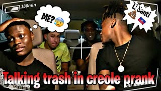 TALKING TRASH IN CREOLE🇭🇹INFRONT OF CALLOFKIDD GETS PHYSICAL👀 [upl. by Notlimah]