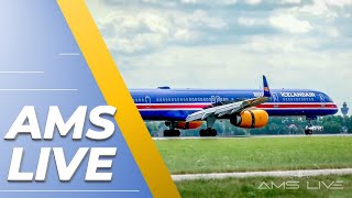 🔴 Amsterdam Schiphol Airport Live  AMS LIVE [upl. by Bonnibelle]