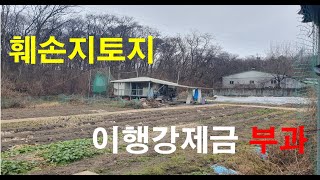 훼손지접수토지에 이행강제금 고지서 나오다 [upl. by Kristoffer]