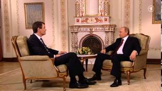 INTERVIEW mit Wladimir Putin ungekürzt ARD 2013 [upl. by Tager629]