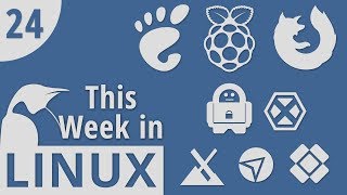 GNOME 328 Raspberry Pi 3B Firefox 59 Private Internet Access VPN amp more  This Week in Linux 24 [upl. by Atwater]