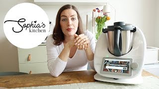 Thermomix TM6 INDEPTH Review  Sophias Kitchen [upl. by Nodla]