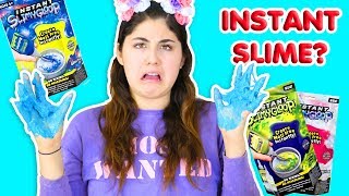 DOES THIS SLIME KIT ACTUALLY MAKE INSTANT SLIME Slimeatory 316 [upl. by Austine592]