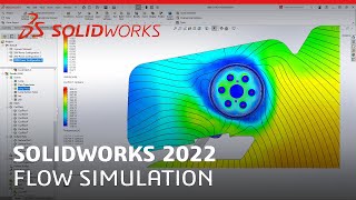 SOLIDWORKS 2022  Flow Simulation [upl. by Nekciv344]