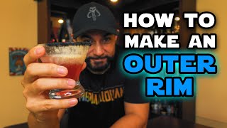 Star Wars Drinks Recipe How to Make The Outer Rim From Galaxys Edge [upl. by Olshausen]