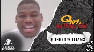 Quinnen Williams on Jets loss to Patriots his sacks milestone matchup with Houston Texans [upl. by Ferwerda181]