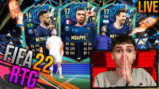 FIFA 22 LIVE  LIGUE 1 TOTS PACK OPENING ESKALATION amp MEIN 83x25 PACK 🔥😱  WEEKEND LEAGUE ÖLEN ⚽🍀 [upl. by Sivla491]