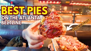 Where to Eat in Atlanta  Eating Through the Top Pies at Nina amp Rafi  Krog Street Market Eats [upl. by Ayanej]