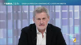 Mozione di sfiducia Santanchè Antonio Caprarica quotPer la prima volta in vita mia mi trovo [upl. by Dhaf]