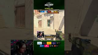 UNBELIEVABLE 1v3 Clutch – cptkurtka023 Wins the Round cs2 eslcs clutch 1v3 katowice2024 [upl. by Wertheimer]