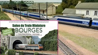 1er salon du train miniature à Bourges  2023 [upl. by Susannah]