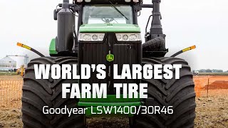 Titan Introduces the Worlds Largest Ag Tire LSW 140030R46 [upl. by Hilaria]