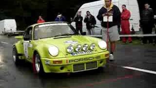 IROC Porsche 911 RSR 30 Hillclimb Rallye Wien Triest 2008 [upl. by Retsam935]