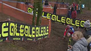 Championnats de France de cyclocross revoir la course Elite hommes [upl. by Nema]