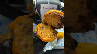 DOUBLE DECKER CHICKEN BURGER Epic Challenge asmr food mukbang ytshorts ZachChoi [upl. by Adnohral]