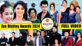 Zee Rishtey Awards 2024  Zee Rishtey Awards Full Show  Zee TV Awards Show 2024  Uncut [upl. by Tiloine160]