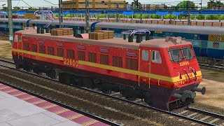 16053 MGR Chennai Central  Tirupati Exp  Train Simulator Gameplay  MSTS  NTG GAMING [upl. by Aerdnaek734]