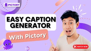 Pictory Easy CAPTION GENERATOR Enhance your videos effortlessly [upl. by Skell]