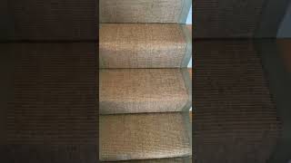 Kersaint Cobb Sisal Mini Boucle Natural Solder carpet installation carpetfitting londonflooring [upl. by Reyam]