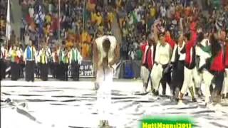 dbanj perform closing ceremony Africa cup of nation [upl. by Ninos]