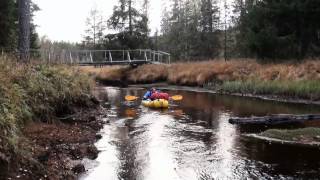 Packrafting längs Nittälven [upl. by Idaline]