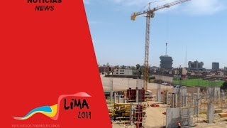 Lima 2019  Avance de las obras en la Videna [upl. by Iclehc]