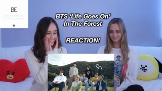 BTS 방탄소년단 Life Goes On Official MV  in the forest REACTION [upl. by Vidal]