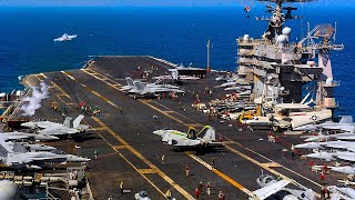 Life Inside Massive USS Nimitz Class Aircraft Carrier At Sea  Full Documentary [upl. by Berger12]