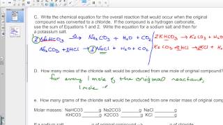 Identification of a Compound by Mass Relationships [upl. by Ahseim]