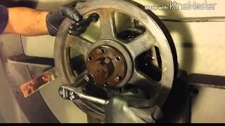 HVAC  How To Change Big Bearings amp Motor  PT1 [upl. by Antsirhc]