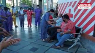 Global Hand Washing Day  Session with Staff and Patients Families  Charnock Hospital [upl. by Laemaj]