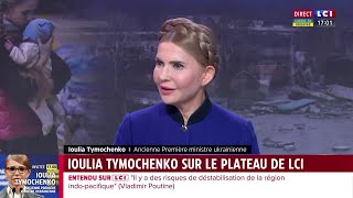 Guerre en Ukraine  quotLa voie proposée par Poutine nest pas la paixquot  Ioulia Tymochenko [upl. by Judie]