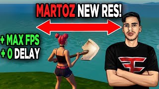 How To Get FaZe Martozs NEW amp BEST Stretched Resolution In Fortnite Chapter 3 BEST RES [upl. by Heise]