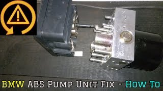 BMW Dynamic Stability Control Fault  Fixed  How To DIY [upl. by Iver]