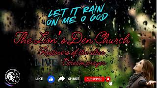 quotLET IT RAINquot TLDCROTA LIVEPRAYER 42524 [upl. by Alletnahs494]