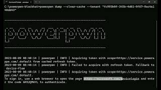 Powerpwn powerdump [upl. by Dunn]