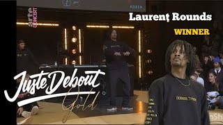 Juste Debout Gold 2023  Les Twins Laurent’s Rounds [upl. by Nairrot]