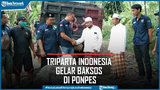 Meski Terhimpit Pandemi Covid19 Triparta Indonesia Gelar Baksos di Ponpes Semarang [upl. by Rehtaef]