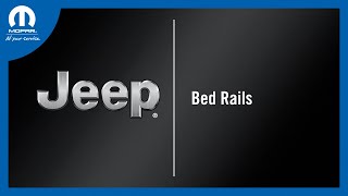 Bed Rails  How To  2025 Jeep Gladiator [upl. by Rukna]