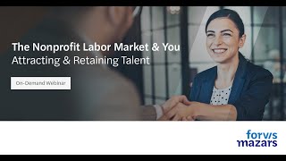 The Nonprofit Labor Market amp You Attracting amp Retaining Talent [upl. by Jeminah]