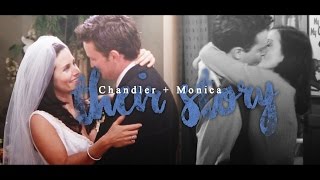 Chandler  Monica  Their Story [upl. by Nnire246]