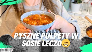 Pyszne pulpety w sosie leczo 😁 [upl. by Airres]