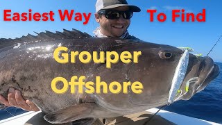 Easiest Way to Find Grouper amp Snapper Spots Offshore [upl. by Bysshe]