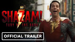 Shazam Fury of the Gods  Official Trailer Zachary Levi Helen Mirren  Comic Con 2022 [upl. by Caraviello]