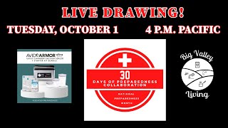 30DaysOfPreparedness2024 Live Giveaway [upl. by Huba]