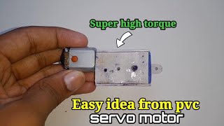 How to make servo motor at home  Servo motor making  servo motor kaise banaye [upl. by Doran]