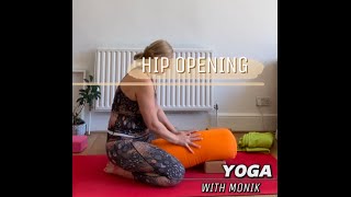 Yin Yoga Hip opening at home 3 poses [upl. by Aihsenad429]