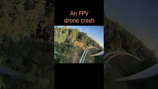 An FPV drone crash  FPV on [upl. by Jaquith]