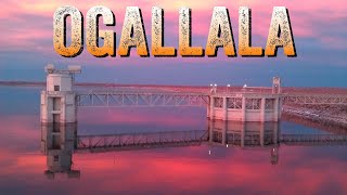 Ogallala Nebraska 4K Drone Footage [upl. by Eseela]